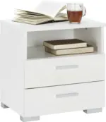 mömax Nachtkästchen in Weiß