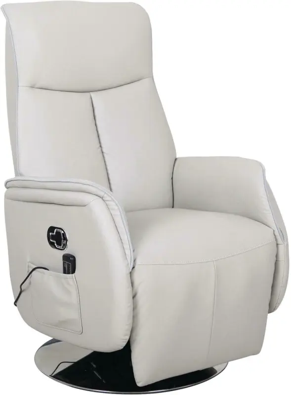 Massagesessel in Hellgrau