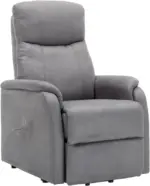 mömax Relaxsessel in Grau mit Aufstehhilfe
