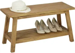 Sitzbank aus Mahagoni Massiv