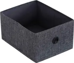 Aufbewahrungsbox Nahla in Grau