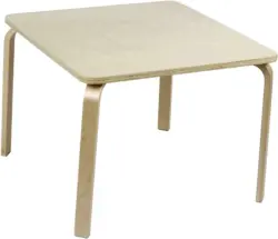 Kindertisch in Naturfarben