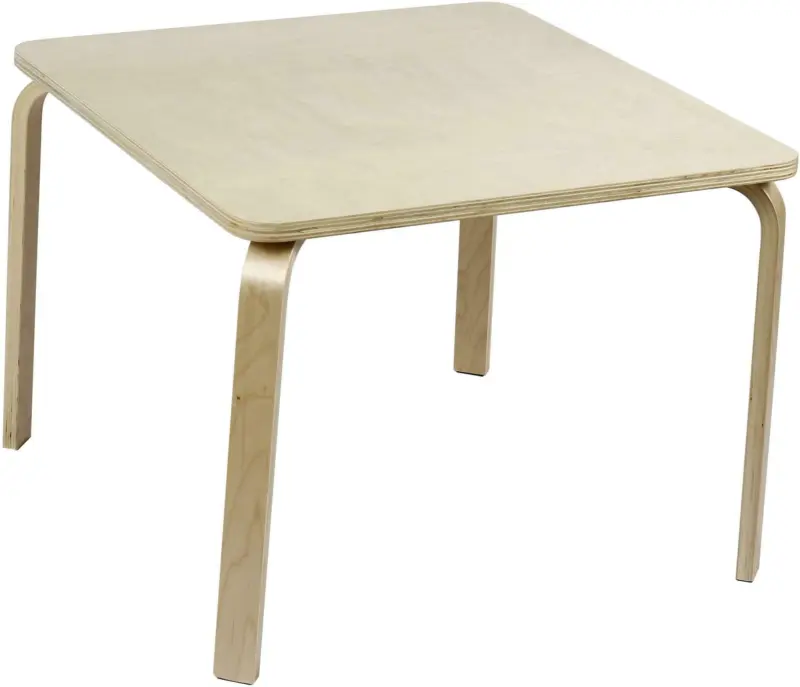 Kindertisch in Naturfarben