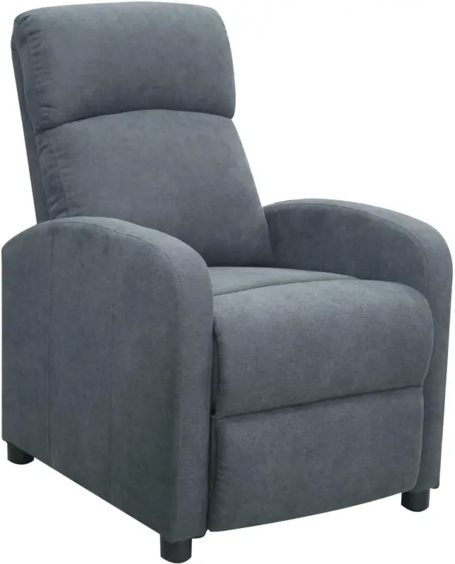 Relaxsessel in Grau mit Relaxfunktion