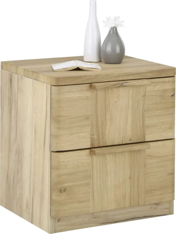 Nachtkästchen in Eichefarben