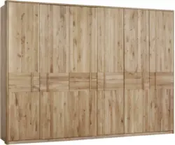 Drehtürenschrank in Eichefarben