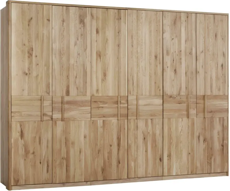Drehtürenschrank in Eichefarben