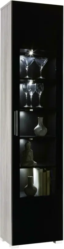 Vitrine in Lärchefarben