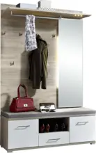mömax Dornbirn - Ihr Trendmöbelhaus in Dornbirn Garderobe in Weiß/Silbereiche