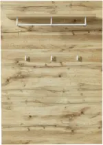 mömax Garderobenpaneel in Eichefarben