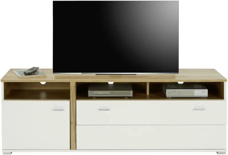 TV-Element in Eichefarben