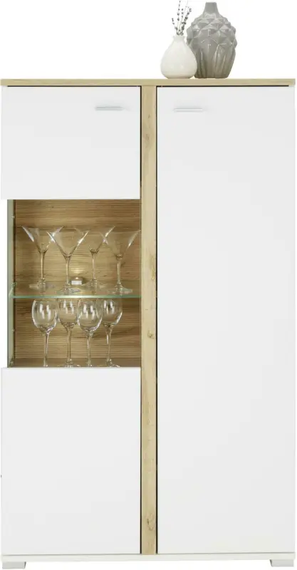 Highboard in Eichefarben