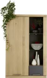 Hängeelement in Eichefarben