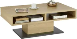 Couchtisch in Eichefarben