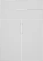 mömax Schubladenset in Weiß Hochglanz