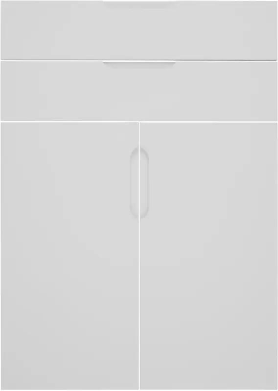 Schubladenset in Weiß Hochglanz