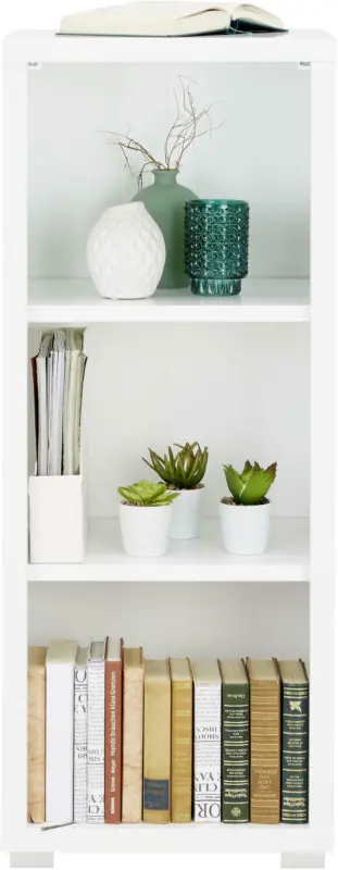 Regal in Weiß Hochglanz