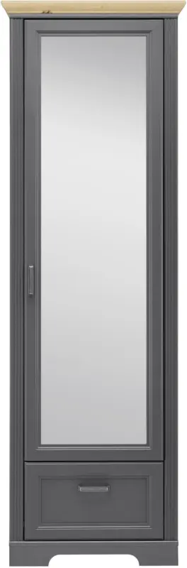 Garderobenschrank in Graphit