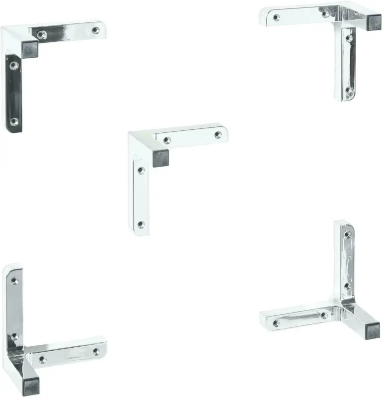 Fußset Ticona in Silber 5-teilig