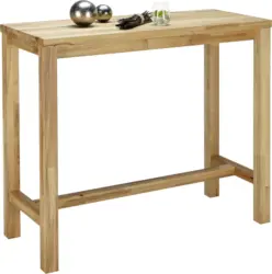 Bartisch aus Kernbuche Massiv