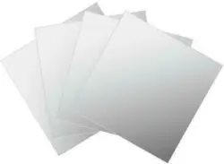 Spiegelfliesenset Tail Silberfarben