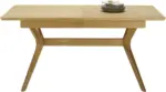 mömax Ausziehtisch aus Eiche Massiv