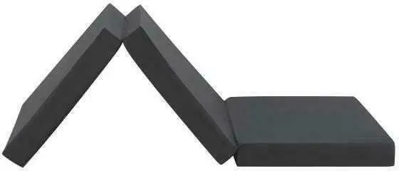 Faltmatratze in Schwarz ca. 65x185cm