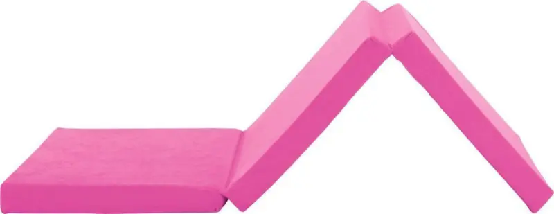Faltmatratze in Pink ca. 65x185cm
