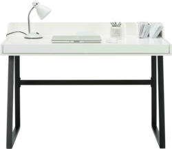 Schreibtisch in Weiß/Schwarz