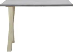 Anbauschreibtisch in Graphitfarben