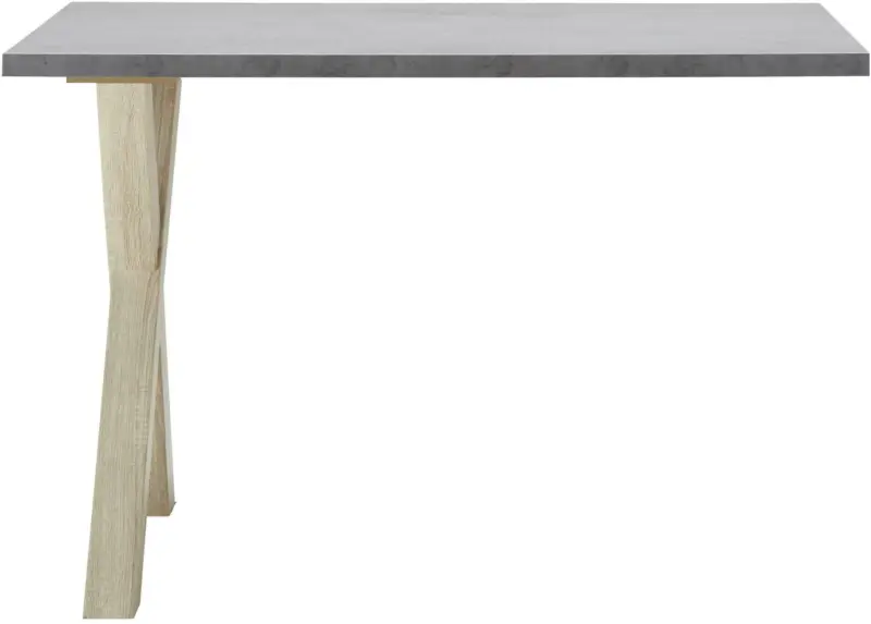 Anbauschreibtisch in Graphitfarben