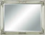 mömax Wandspiegel in Silberfarben, ca. 70x90cm