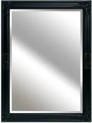 Wandspiegel in Schwarz ca. 70x90x3cm