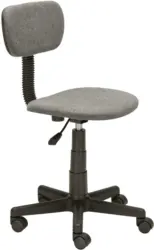 Drehstuhl in Grau/Schwarz