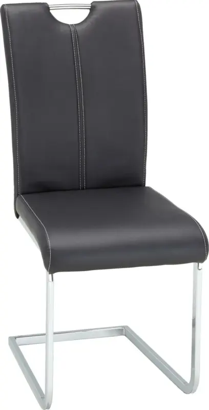 Schwingstuhl in Schwarz