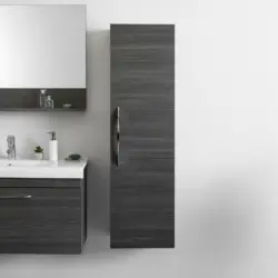 Hängeschrank 'Valea', grau