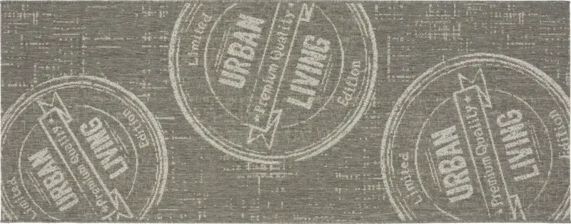 Flachwebeteppich Urban Living ca. 80x200cm