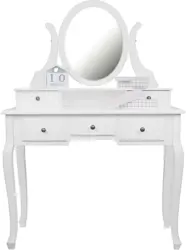 Schminktisch in Weiß