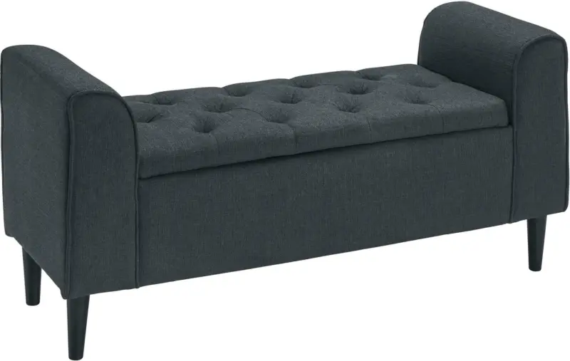 Sitzbank in Anthrazit