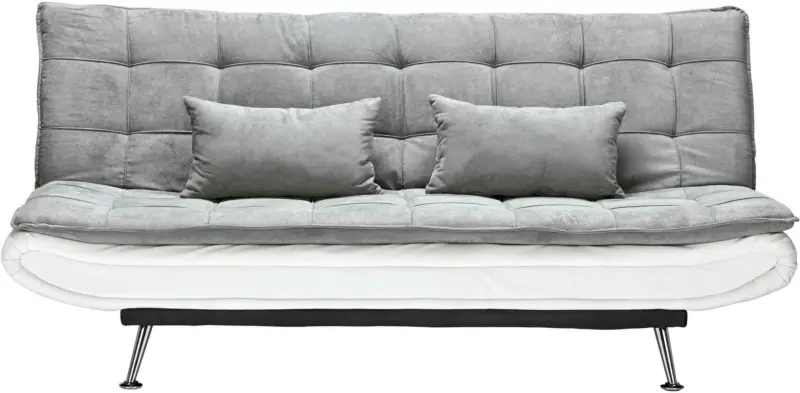Schlafsofa in Grau mit Bettfunktion