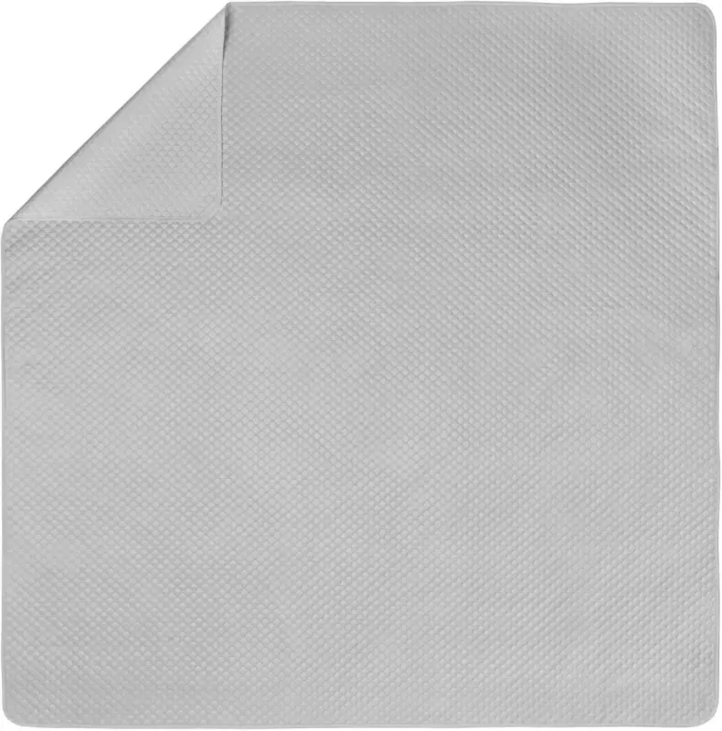 Tagesdecke Grazyna in Grau ca. 230x230cm