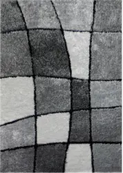 Hochflorteppich Fancy in Grau ca.120x170cm