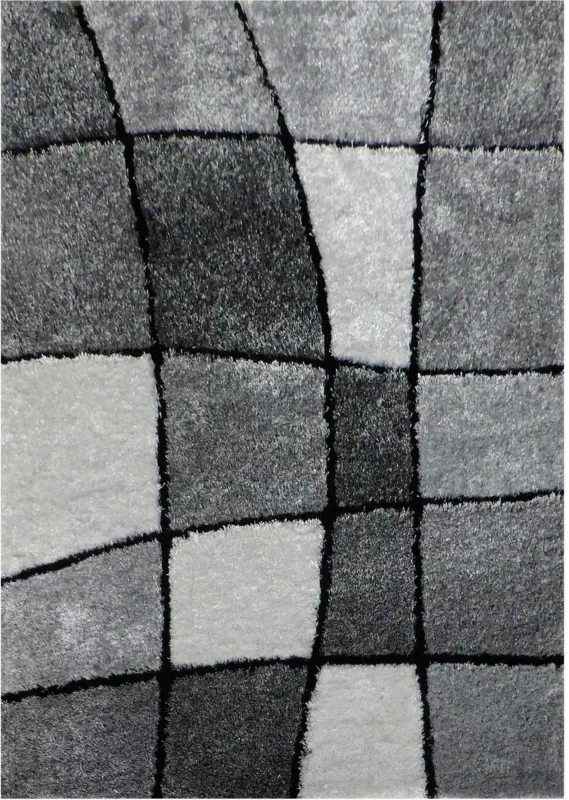 Hochflorteppich Fancy in Grau ca.120x170cm