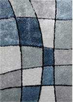 mömax Spittal a. d. Drau Hochflorteppich Fancy in Grau/Blau ca.120x170cm