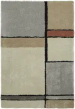 mömax Hochflorteppich Nancy in Natur/Grau ca. 120x170cm