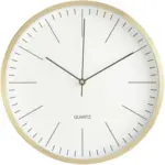 mömax Dornbirn - Ihr Trendmöbelhaus in Dornbirn Uhr Rena in Gold/ Weiss ca.Ø29,6cm