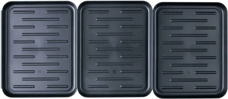 Schuhablage Texas in Schwarz, 3er Set