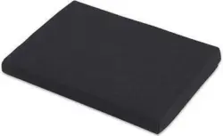 Spannbetttuch Basic in Schwarz ca. 150x200cm