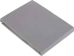 Spannbetttuch Basic in Grau ca. 100x200cm