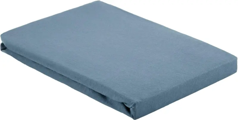 Spannbetttuch Basic in Blau ca. 100x200cm